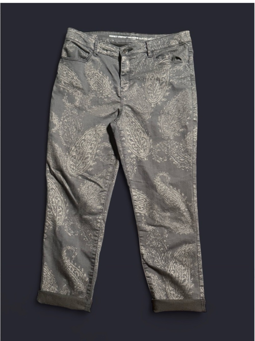Chico's Perfect Stretch Girlfriend Ankle Pants